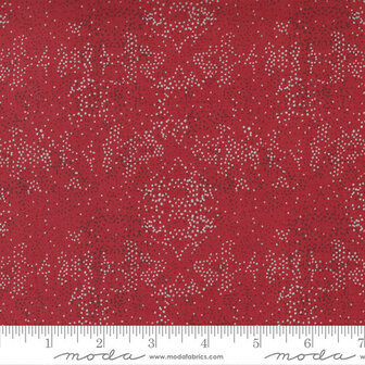 97496-01 Tissu de Marie klein ruitje geweven rood