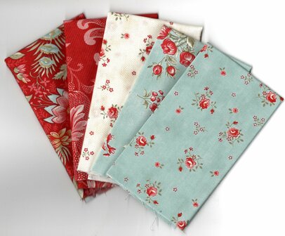 Mini Pack Etchings Rood Tealblauw 