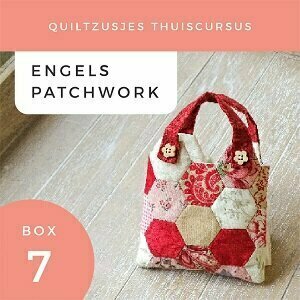 2 Engels Patchwork mini tasjes