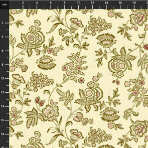 4755-258 Stuck backing Cottage Linens by Kim Diehl  175x275 cm 