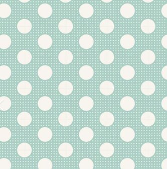 130001 Tilda Medium Dots Teal