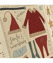 Mini Quilt Santa&#039;s Wardrobe