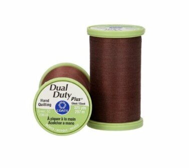 Dual Duty Hand Quiltgaren 8960 dark Brown