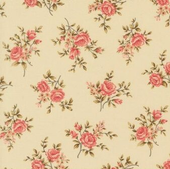 46261-11 Unity Roses on cream 