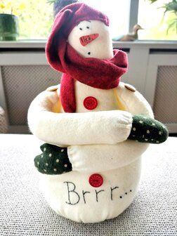 Sneeuwpop 25 cm 