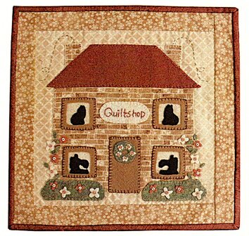 Quiltpakket Cozy cottages Quiltshop miniquilt
