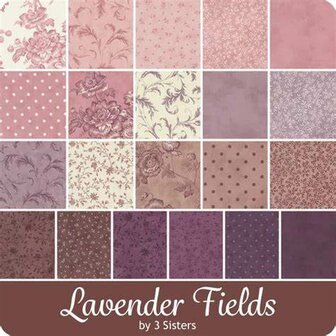 8 Fatquarters Lavender Fields &amp; Meadow Greens