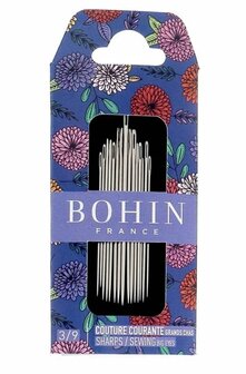 BO99061 Bohin Blossom Naainaalden Sharps assortiment nr. 3-9 Blauw 