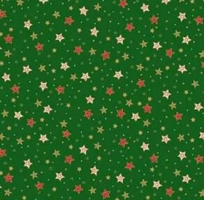125-G Jolly St Nick Sparkle Green