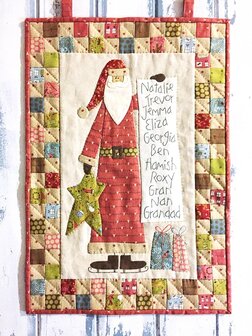 Quiltpakket Santa&#039;s Checklist