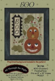 Mini Quilt Boo