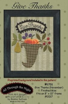 Mini Quilt Give Thanks