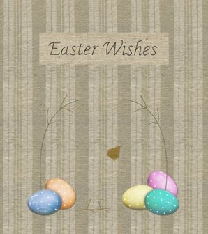 Mini Quilt Easter Wishes