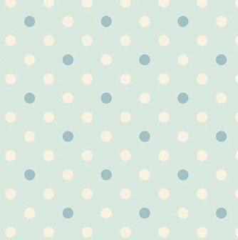 1615B Sewing Bird Dot light Blue 