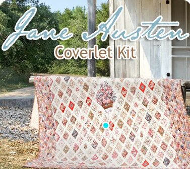 Quiltpakket Jane Austen Coverlet Quilt