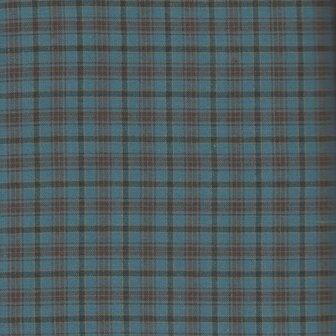HG 8095-Y Blue brown check