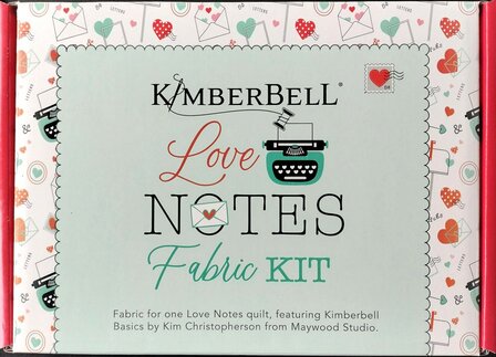 Voordeel Box Kimberbell Love Notes stoffen 