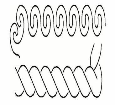 Quilt sjabloon 230W1613 2 Borders and corners