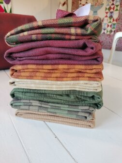 Quiltpakket Ragtime Flanellen Quilt  Primo Plaids