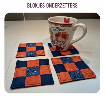 Blokjes onderzetters Kit
