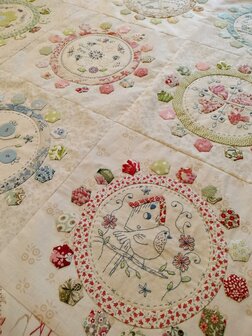 Compleet Patroon Quilters Flower Garden