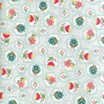 10332-K Vintage Flora window