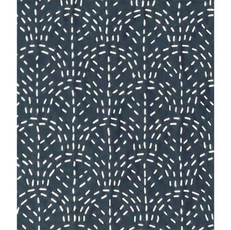 Sashiko Sjabloon Seigaiha Waves