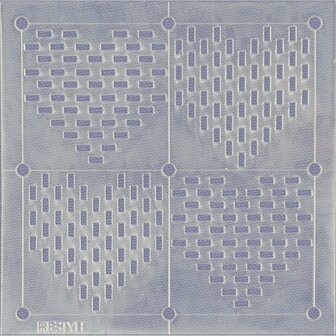 Sashiko Sjabloon Hearts