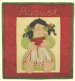 Quiltpakket Sara's Trip Around the Year August