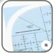 Multi Size Curved Corner Cutter non slip