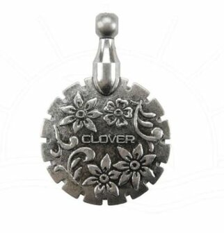 Clover thread cutter hanger antiek zilver 