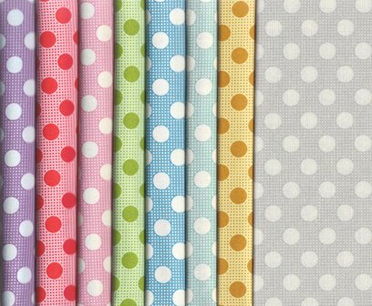 8 Fateights Tilda Medium dots