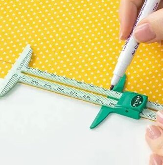 7706 Clover Sliding Gauge Schuifmaat 