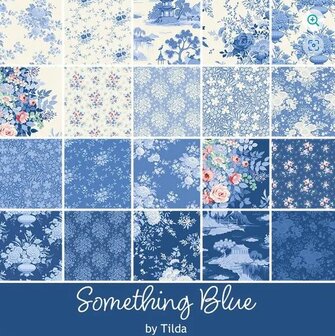 Tilda Something Blue FatQuarter Bundle Blue