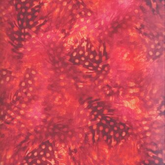 QT28158-R Red Orange Feathers
