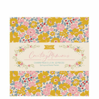 300210 Tilda Creating Memories Charmpack Spring Colours