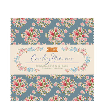 300211 Tilda Creating Memories Charmpack Summer Colours