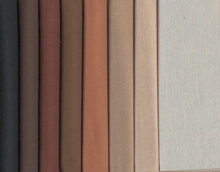 8 Fateights Effen black brown beige