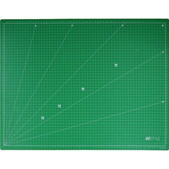 ReStyle Snijmat A2 zelfhelend 45x60cm dubbelzijdig cm / inch grijs