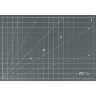 Snijmat A3 Restyle Zelfhelend Grijs