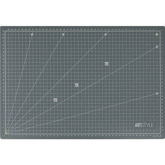 Snijmat A3 Restyle Zelfhelend Grijs