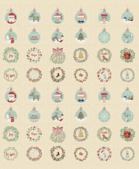DV7626 Christmas Wish Panel