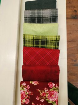 Quiltpakket Ragtime Flanellen Quilt  Le Bouquet Winter