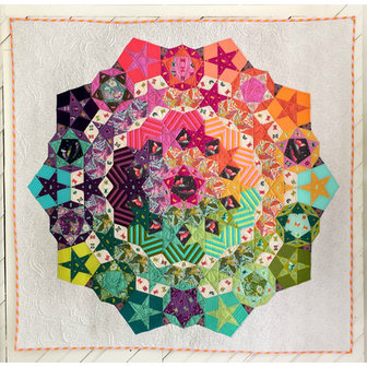 Tulanova by Tula Pink patroon en papiermalletjes