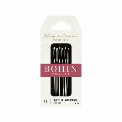 114021 Bohin Embroidery needles thick with point