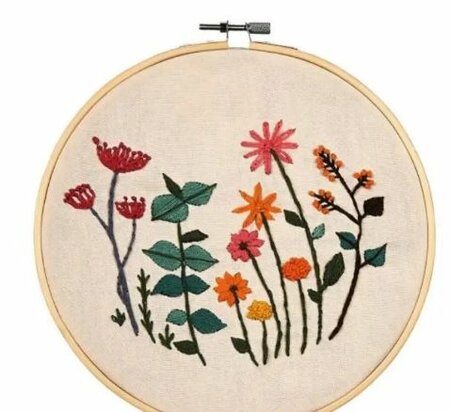 Borduur ring 30 cm kunststof 