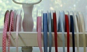 Satin ribbon 5 mm various colors