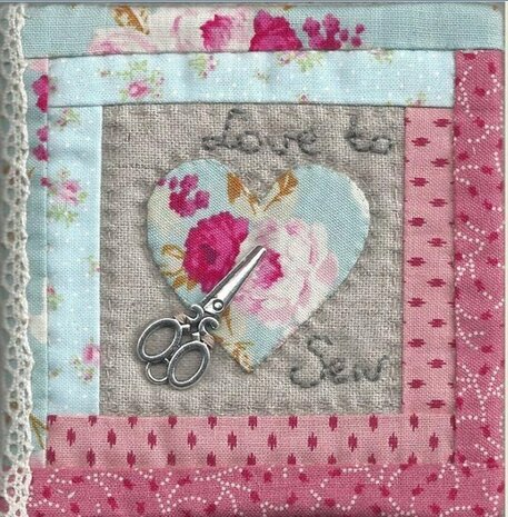 Needle book Love to Sew