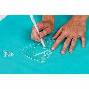 Stitching Line Discs - Pack of 5 - Including 4 different pen hole sizes.