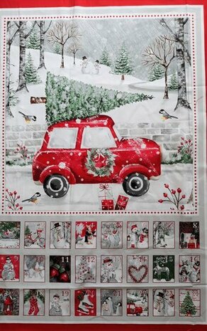 Joyful Tidings Advent Calendar Panel 